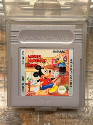 Mickey's Dangerous Chase Game Boy Nintendo España