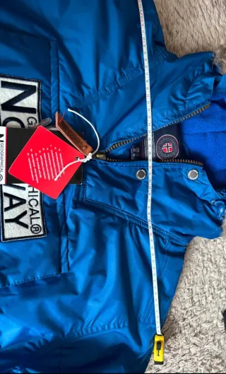 Chaqueta Geographical Norway Azul Talla L