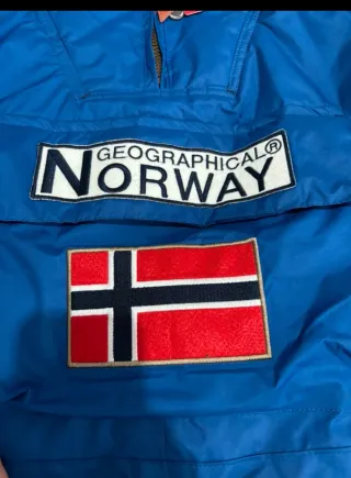 Chaqueta Geographical Norway Azul Talla L