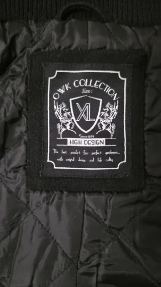 Cappotto Trench Trapuntato Uomo Nero