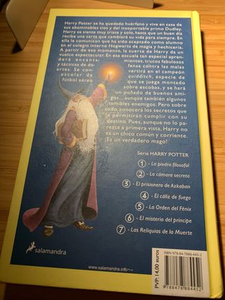 Harry Potter Y La Piedra Filosofal