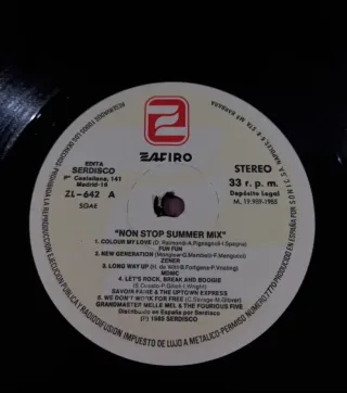 Non Stop Summer Mix Recopilatorio Italo-Disco 1985