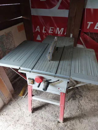 Mesa de corte sierra circular