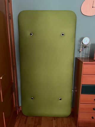 Base tapizada transpirable verde