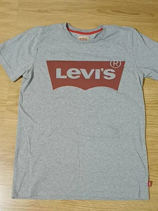 T-shirt Levi's Cinza Tamanho 16