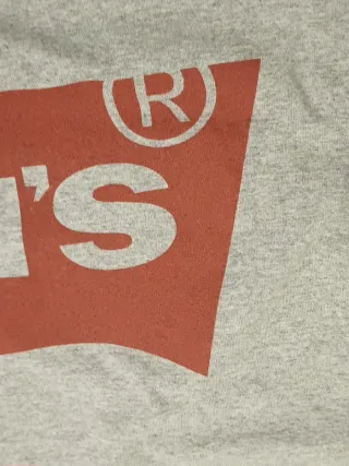 T-shirt Levi's Cinza Tamanho 16