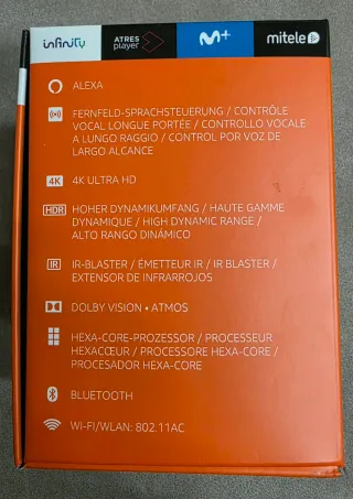 Amazon Fire TV Cube 2da Gen 4K UHD