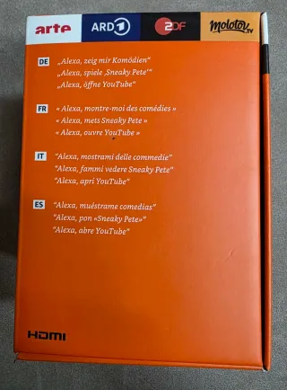 Amazon Fire TV Cube 2da Gen 4K UHD