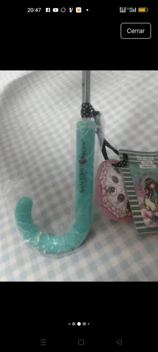 Paraguas Gorjuss Santoro Transparente