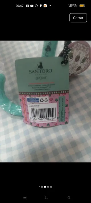 Paraguas Gorjuss Santoro Transparente