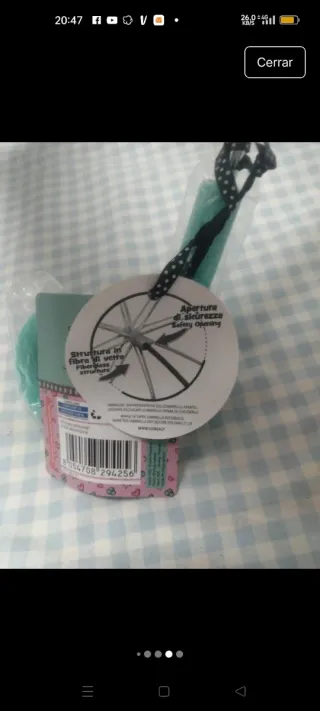 Paraguas Gorjuss Santoro Transparente