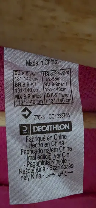 Albornoz de Piscina Niña-o Talla 8-9 Años Nabaiji