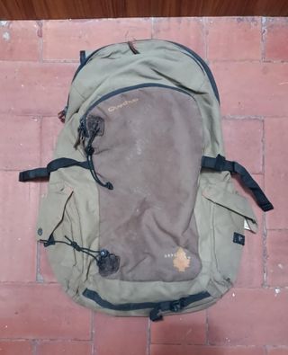 Mochila Quechua Beige y Marrón