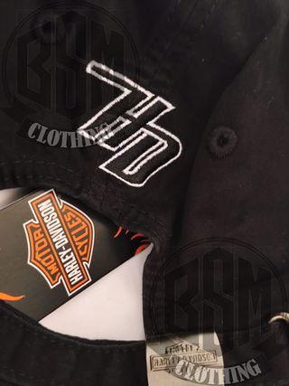 Cappellino Harley Davidson con fiamme