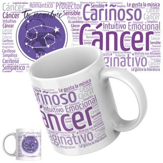Taza cerámica 11 oz. SIGNOS del ZODIACO