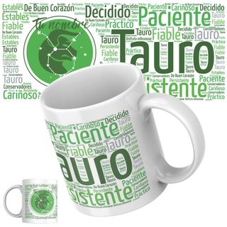 Taza cerámica 11 oz. SIGNOS del ZODIACO