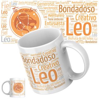 Taza cerámica 11 oz. SIGNOS del ZODIACO