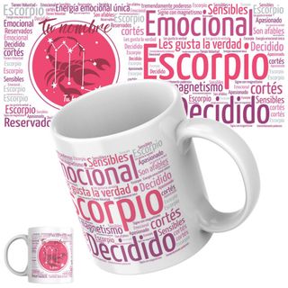 Taza cerámica 11 oz. SIGNOS del ZODIACO