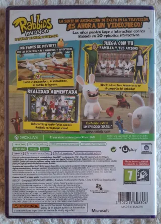 🇪🇸 Rabbids Invasion Xbox 360 Kinect