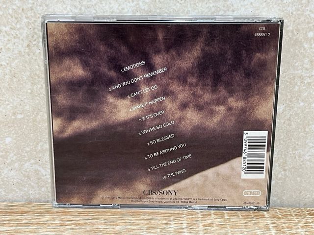 MARIAH CAREY CD EMOTIONS 1991 EN MUY BUEN ESTADO