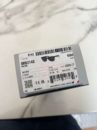 Gafas de sol Ray-Ban Negras 2140