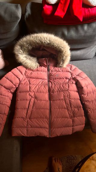 Abrigo Tommy Hilfiger Mujer Rojo