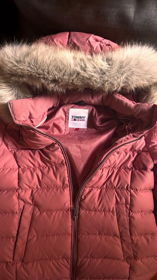 Abrigo Tommy Hilfiger Mujer Rojo