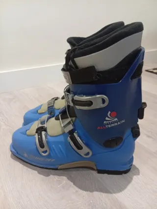 Esquí de travesía. Equipo completo.