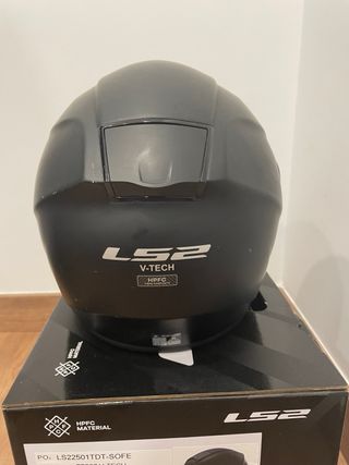 Casco LS2 FF397 V-TECH Talla S Negro