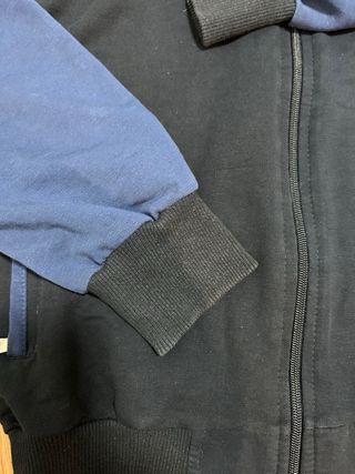 Chaqueta Vintage Nike Negra y Azul