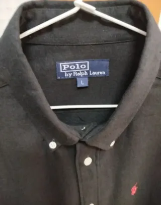 Camisa Polo Ralph Lauren Negra