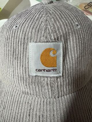 Gorra Carhartt Gris Corduroy