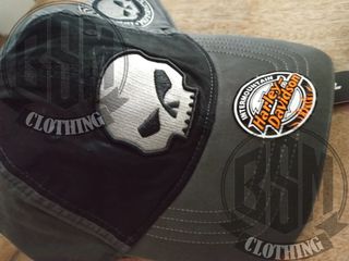 Cappellino Harley Davidson Skull bicolore