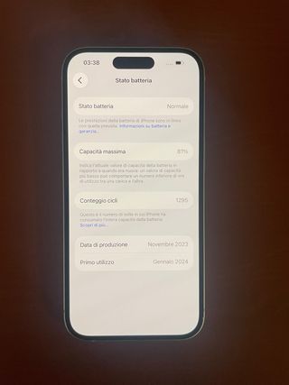 iPhone 15 - 128GB - FANTASTICHE CONDIZIONI