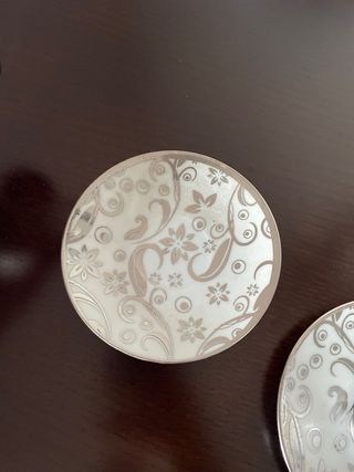 2 Chávenas de Café em Porcelana