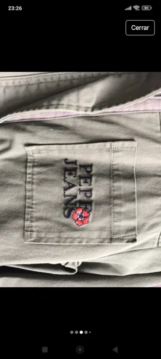 Cazadora niña Pepe Jeans verde