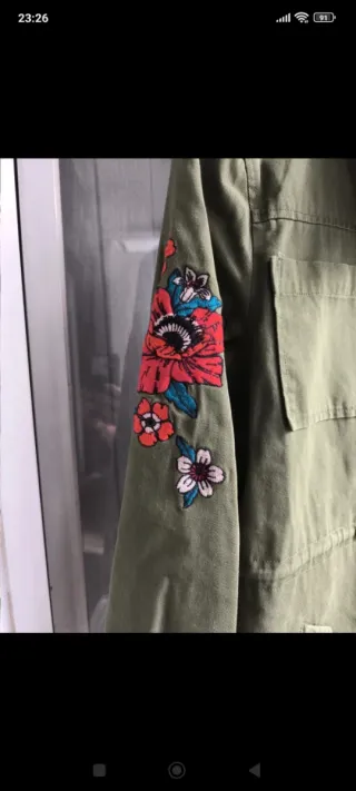 Cazadora niña Pepe Jeans verde