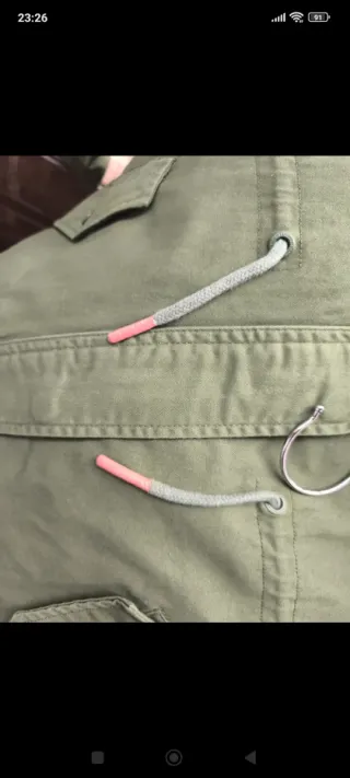 Cazadora niña Pepe Jeans verde