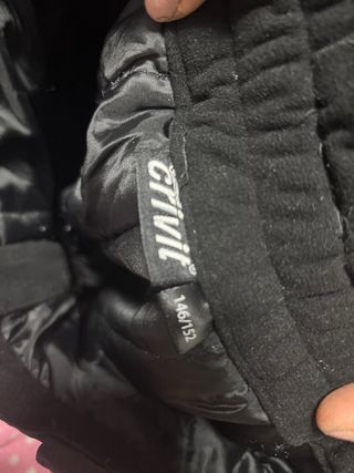 Pantalones de nieve negros