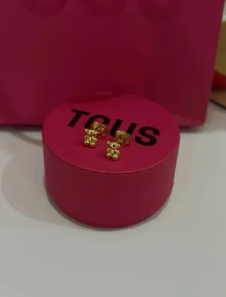 Pendientes Oso Tous Oro