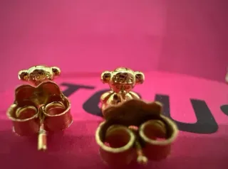Pendientes Oso Tous Oro