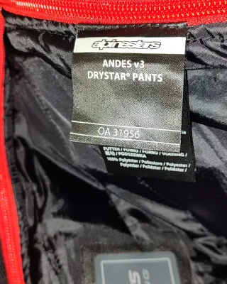 Pantalón Moto Alpinestars Andes V3 Talla XL