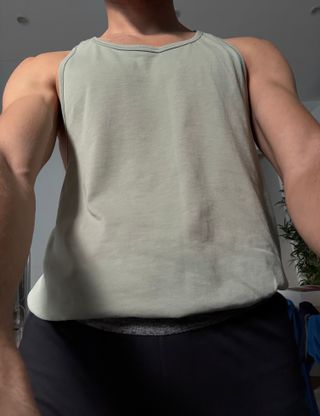 Camiseta sin mangas gimnasio hombre M