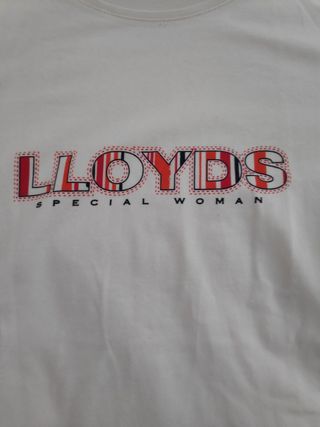 Camiseta Estampada de Lloyd's, El Corte Inglés.