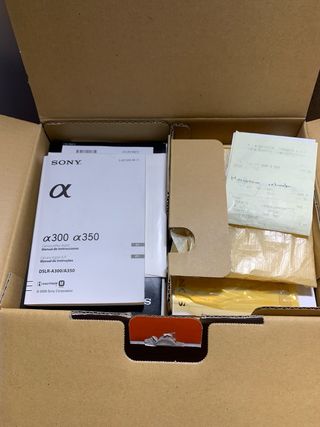 Sony Alpha A350 DSLR | Leer descripción