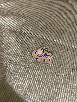 Charm de acero inoxidable multicolor