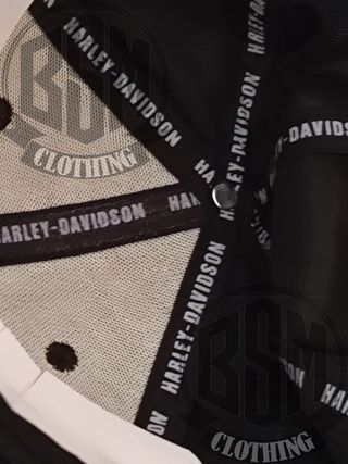 Cappellino Harley Davidson Nero Arancione