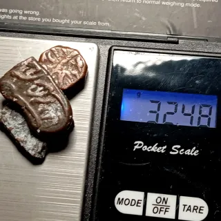 BAX1 1. India Estados Principescos 3 monedas paisa