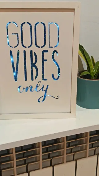 Decoración Good Vibes Only