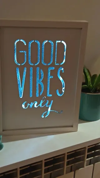 Decoración Good Vibes Only